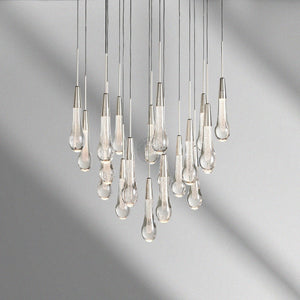Soltaire Round Chandelier 17“ 24" 36“ 48“ 58“