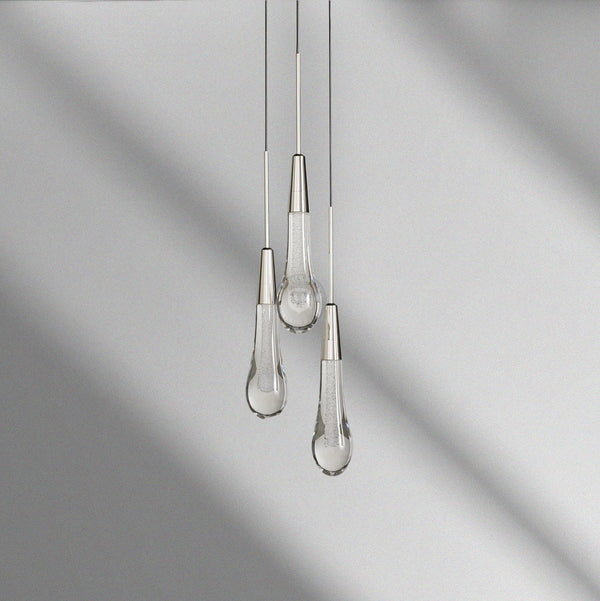 Soltaire Cluster Pendant