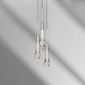 Soltaire Cluster Pendant