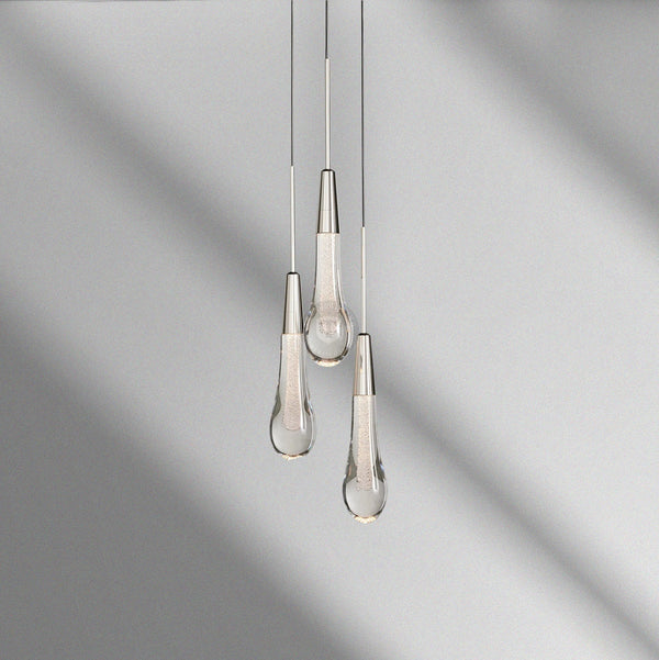 Soltaire Cluster Pendant