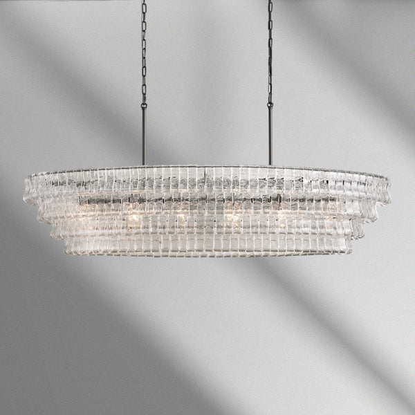 Ghiaccio Oval Chandelier