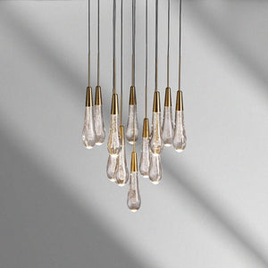 Soltaire Round Chandelier 17“ 24" 36“ 48“ 58“