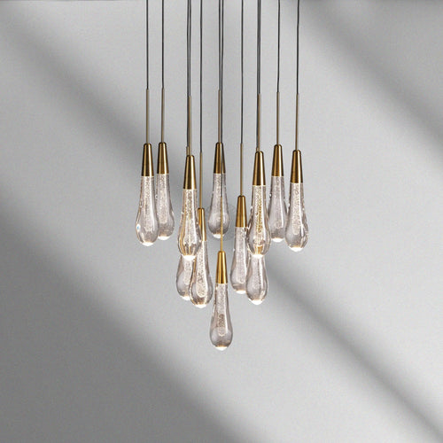 Soltaire Round Chandelier 17“ 24" 36“ 48“ 58“