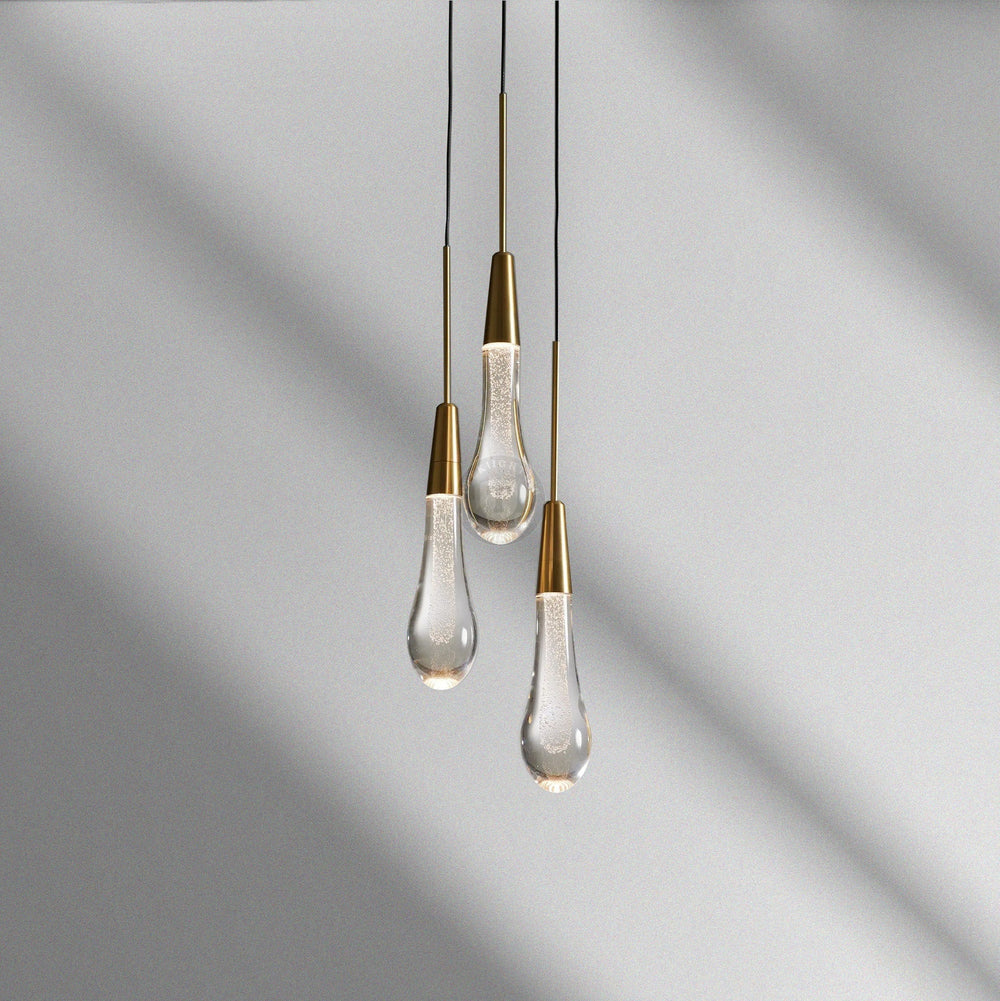Soltaire Cluster Pendant