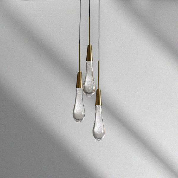 Soltaire Cluster Pendant