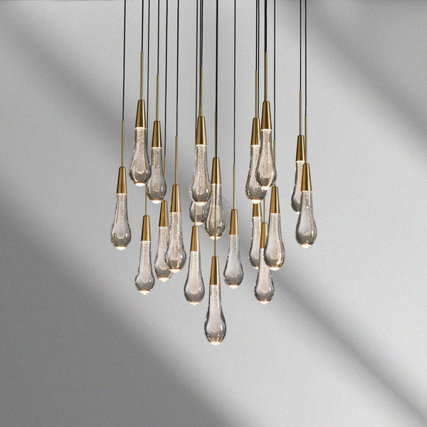 Soltaire Round Chandelier 17“ 24" 36“ 48“ 58“