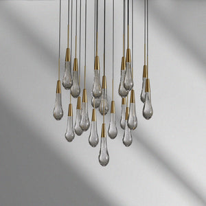 Soltaire Round Chandelier 17“ 24" 36“ 48“ 58“