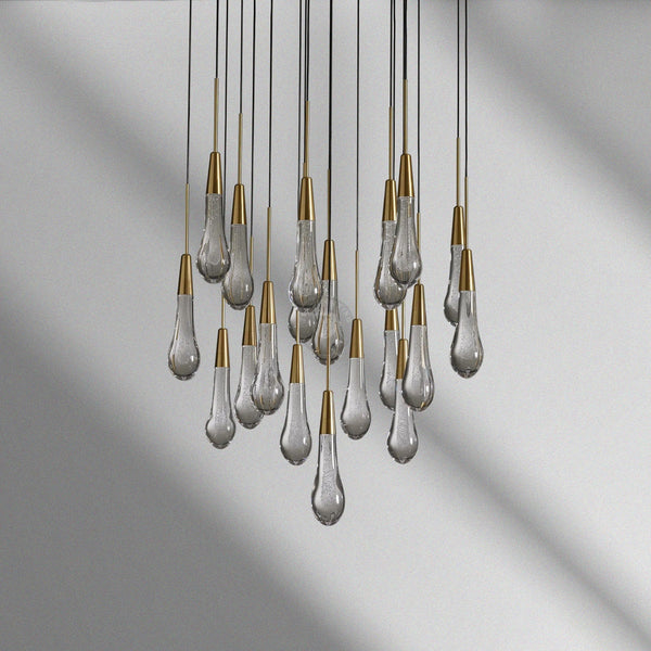 Soltaire Round Chandelier 17“ 24" 36“ 48“ 58“