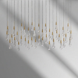 Soltaire Linear Chandelier 37“ 50” 60“ 70 87” 120“