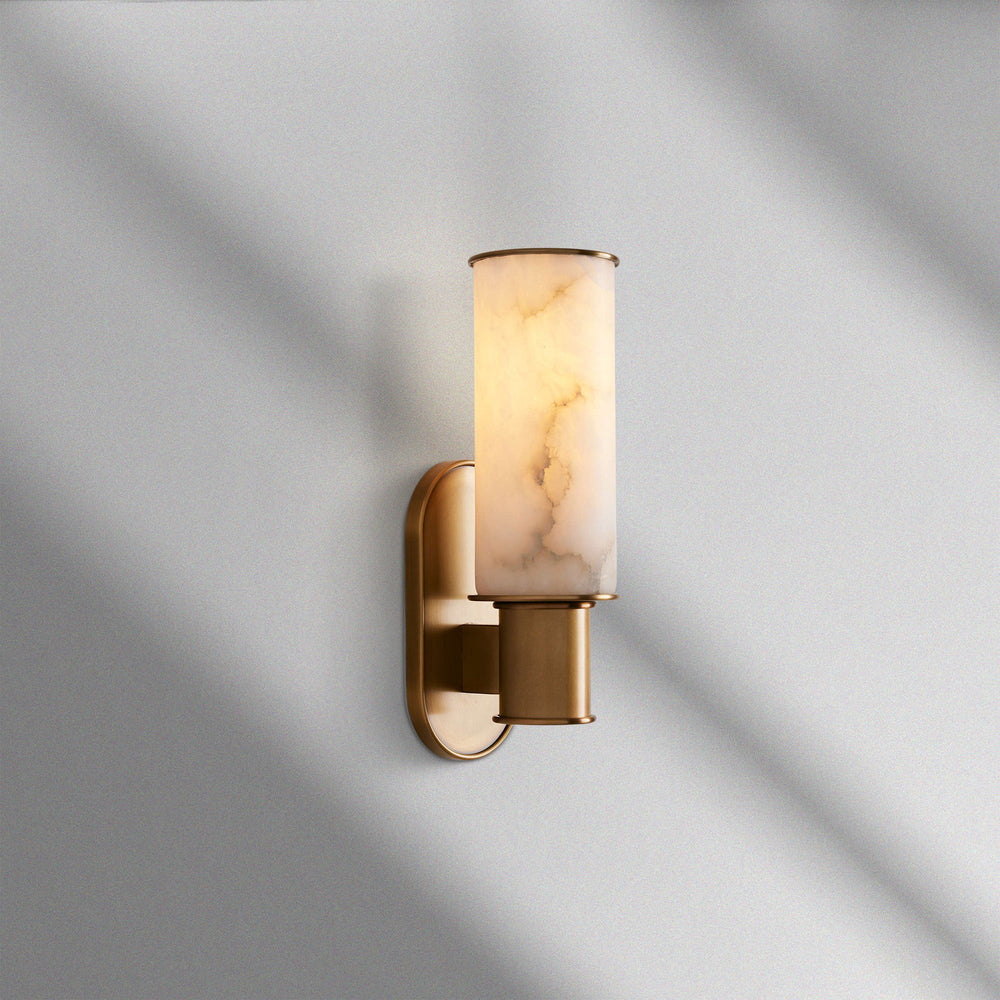 Harlin Alabaster Wall Sconce