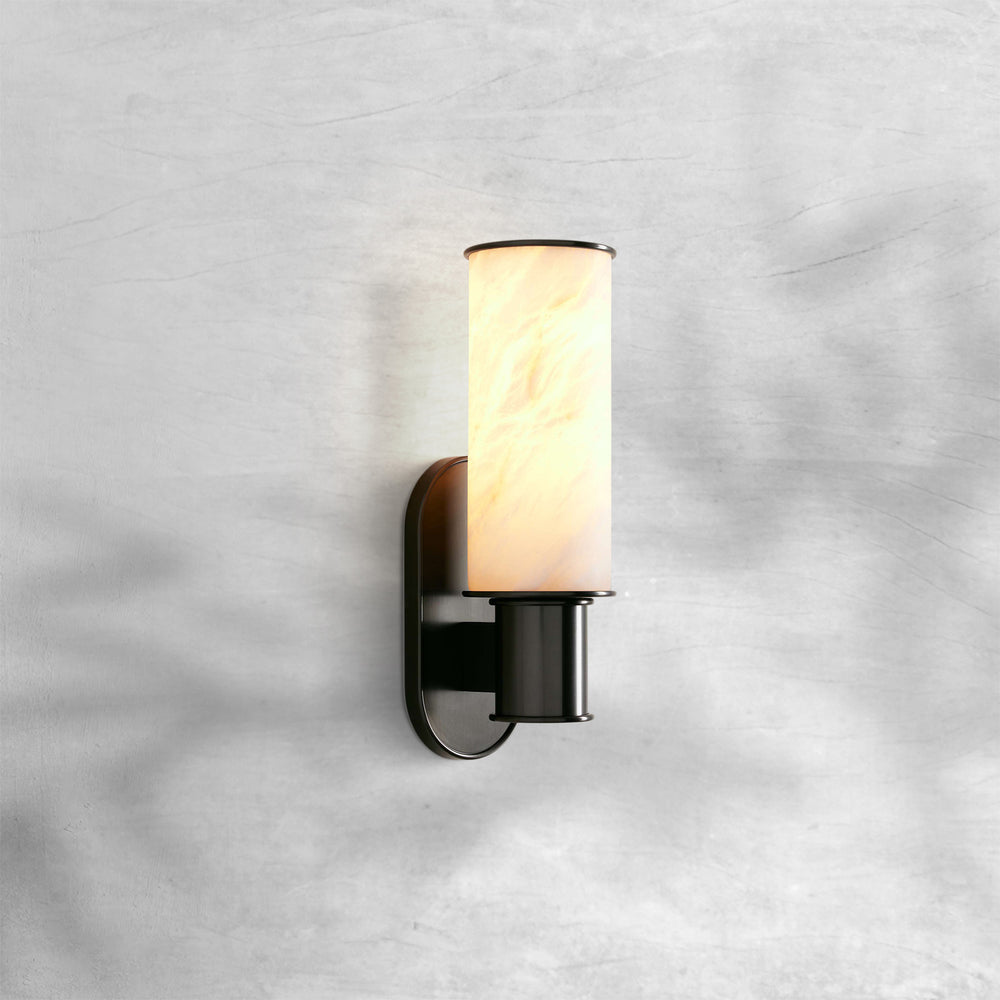 Harlin Wall Sconce in Alabaster - Arialamps