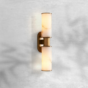 Harlin 2 - Light Wall Sconce in Alabaster - Arialamps