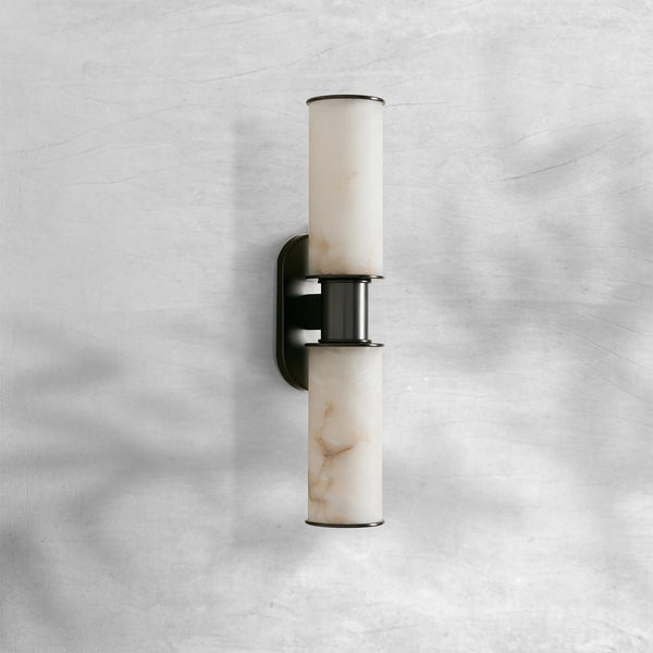 Harlin 2 - Light Wall Sconce in Alabaster - Arialamps