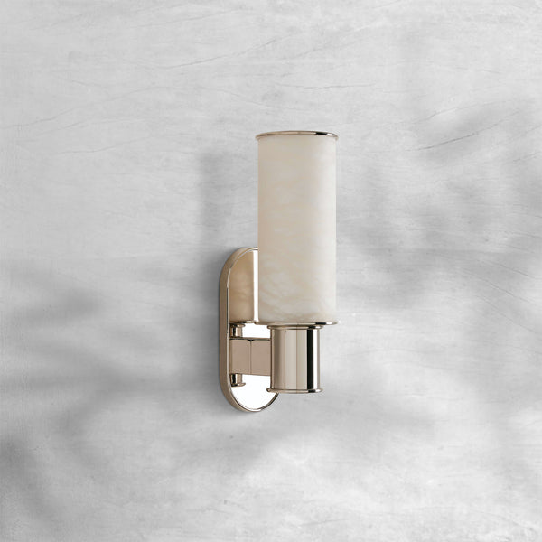 Harlin Wall Sconce in Alabaster - Arialamps