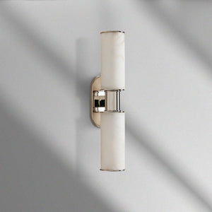 Harlin Alabaster 2-Light Wall Sconce