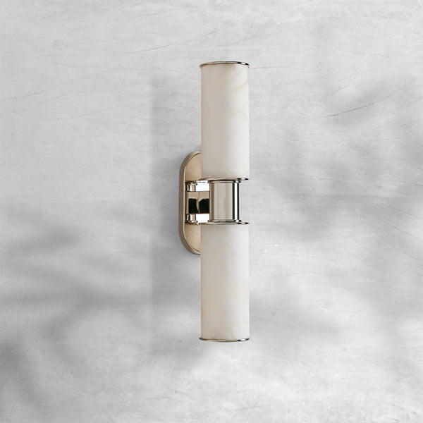 Harlin 2 - Light Wall Sconce in Alabaster - Arialamps