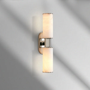 Harlin Alabaster 2-Light Wall Sconce