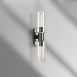 Harlin Double Sconce in Clear