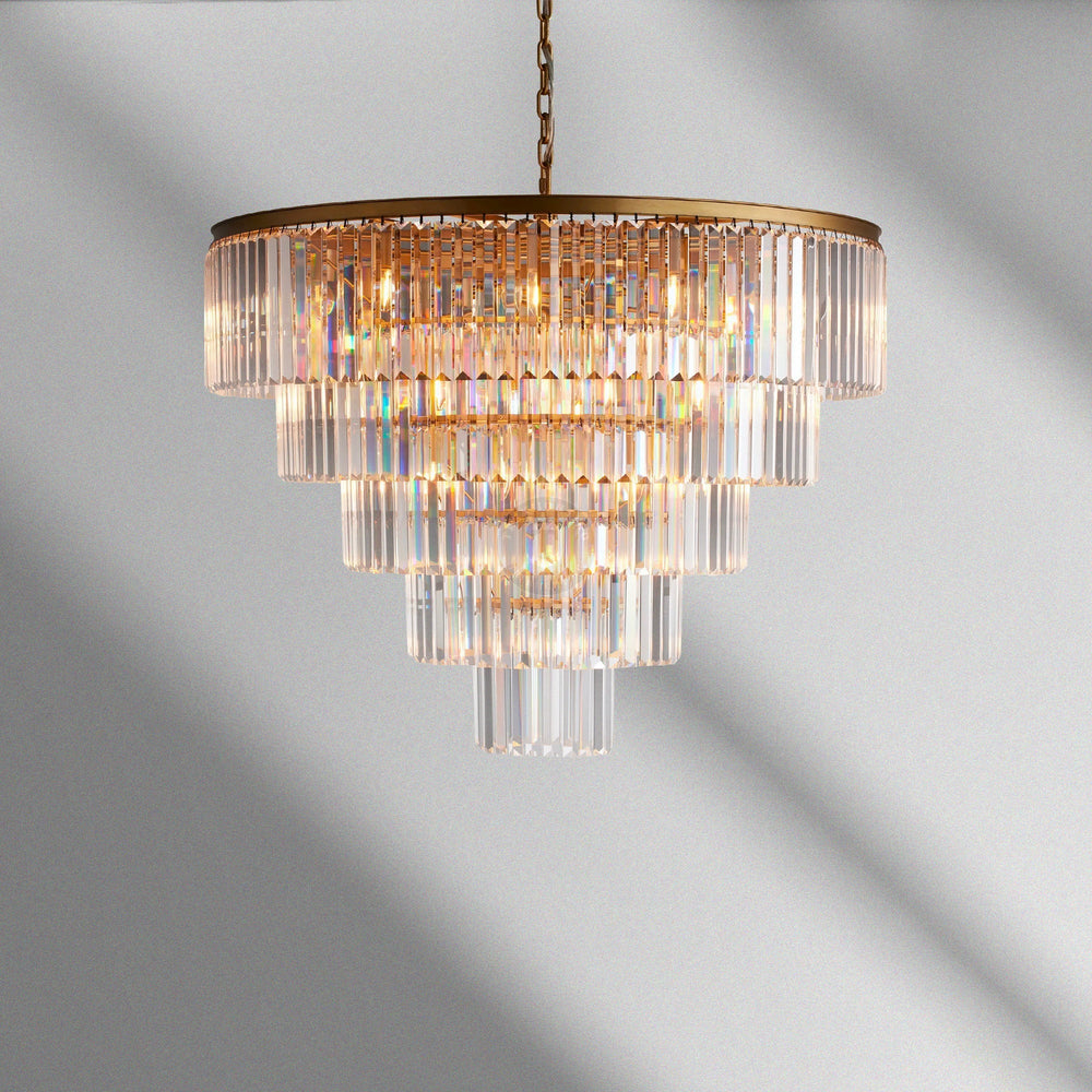 Leyland Tiered Round Chandelier