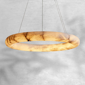 Halima Halo Chandelier - Arialamps