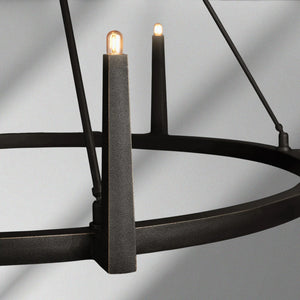 Emmet Round Chandelier 42''54''