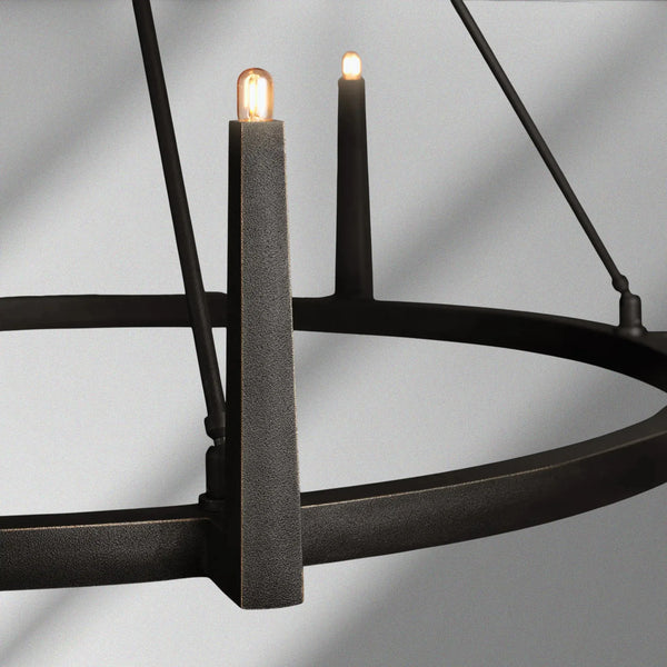 Emmet Round Chandelier 42''54''