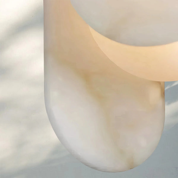 Alabaster Megalith Single Pendant