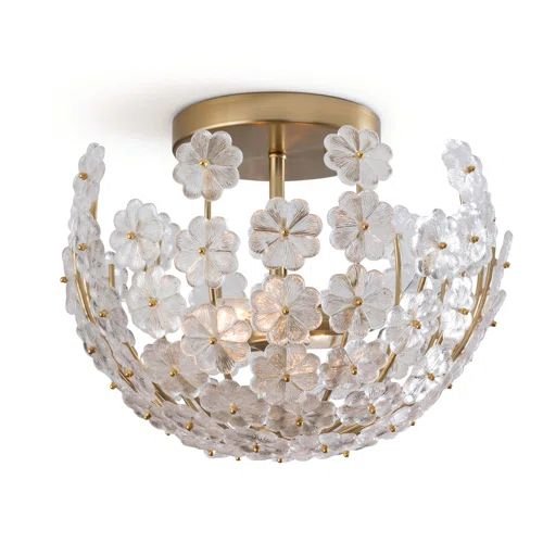 Cherish 2 Lights Pendant Chandelier - Arialamps