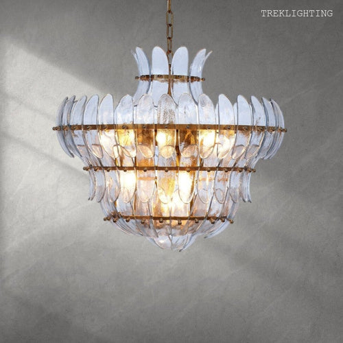 Arcade 10-Light Blown Glass Chandelier