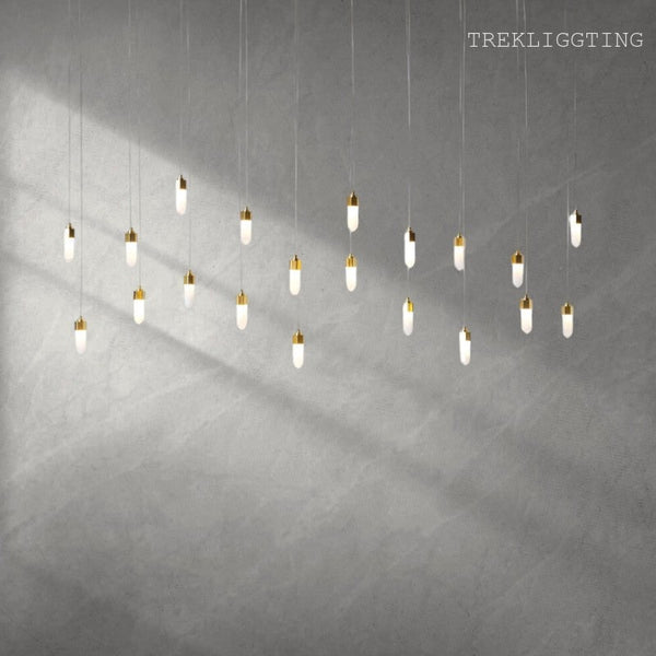 Leo Chandelier-20 Drop Rectangle
