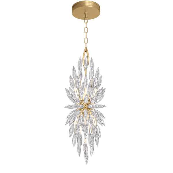 Lily Bud Long Chandelier