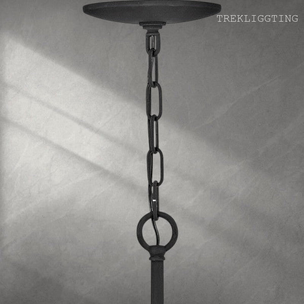 Revel 8 - Light Unique Wagon Wheel Chandelier with Crystal Accents