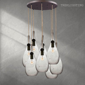 Earth 8 - Light Chandelier