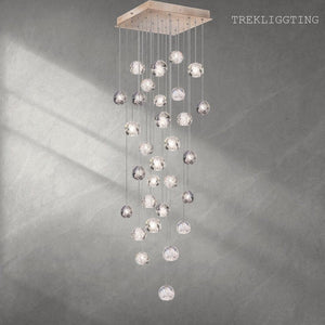Natural Inspirations 30 Crystal ball Chandeliers