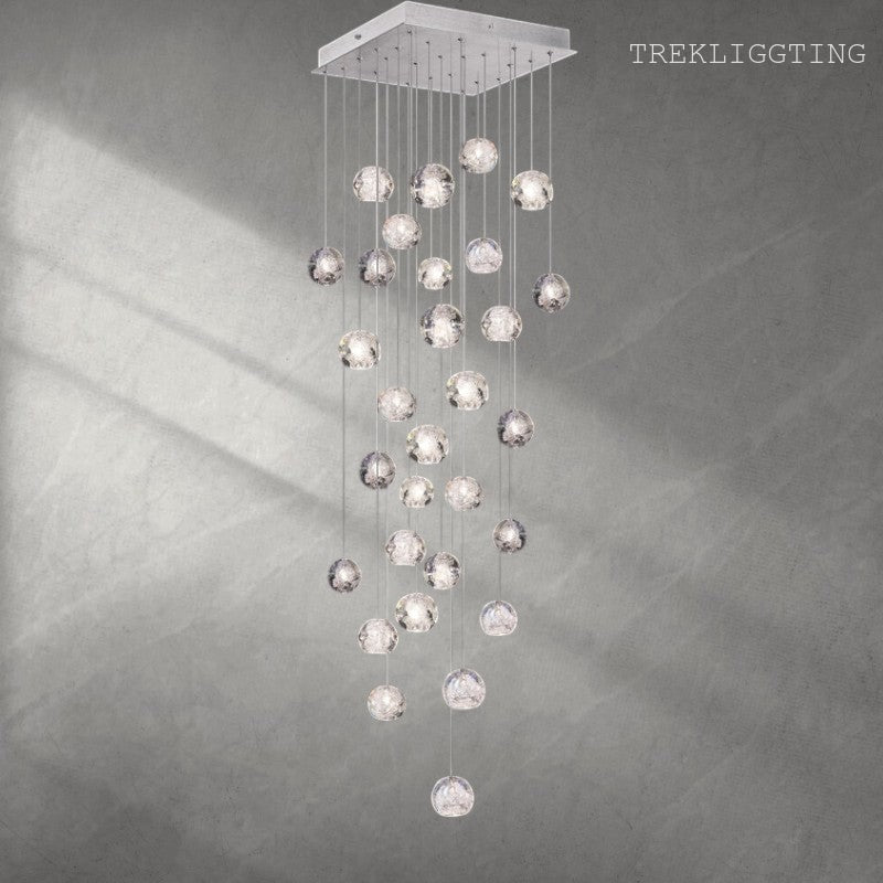 Natural Inspirations 30 Crystal ball Chandeliers