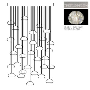 Natural Inspirations 30 Crystal ball Chandeliers