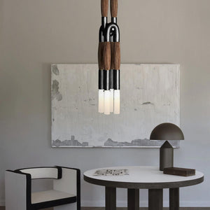 Heritage Horsehair 4-Light Pendant