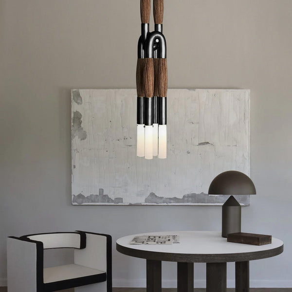Heritage Horsehair 4-Light Pendant