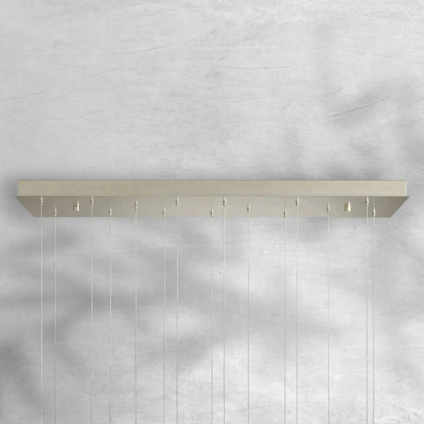 Maeva Rectangular Chandelier 15/30 Light - Arialamps