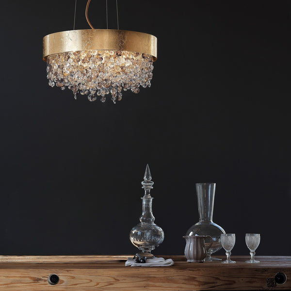 Olà S6 40/60 | 6 - Light Modern Chandelier - Masiero - Arialamps