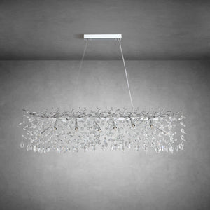 Modern Gold Tree Branch Crystal Chandelier