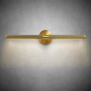 Black Copper Bathroom Wall Sconce Light with 360° Rotatable Shade