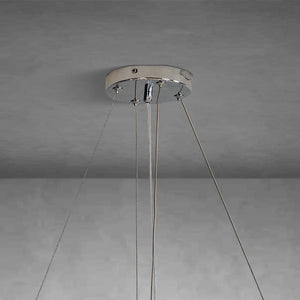 Branch Chandelier White Ceramic Ginkgo Leaf Chandeliers