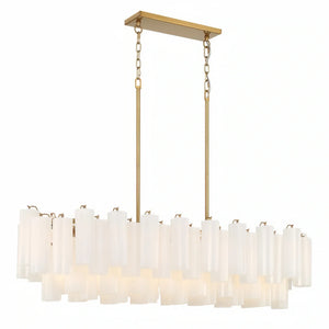 Addis 51'' Modern Linear Chandelier for Dining Room-