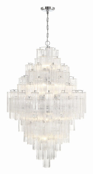 Addis Diamond Chandelier 49''H-Arialamps