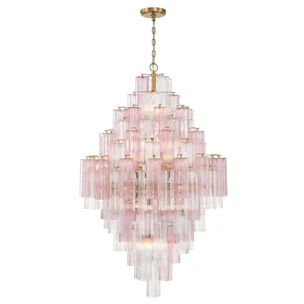 Addis Diamond Chandelier 49''H-Arialamps