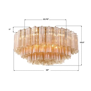 Addis Flushmount 22"/32"-Arialamps