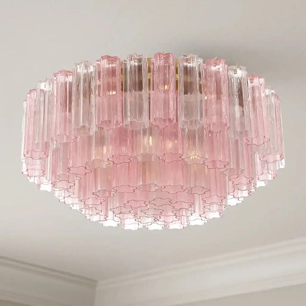 Addis Flushmount 22"/32"-32"-16 Lights-Brass-Spring-Arialamps