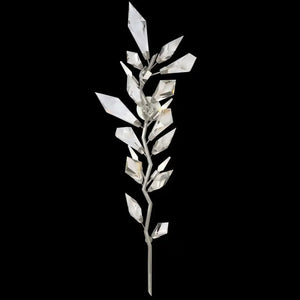 Addison 58" Gold&Silver Crystal Sconce - Arialamps