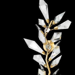 Addison 58" Gold&Silver Crystal Sconce - Arialamps